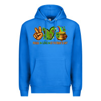 True Royal peace love st patricks day Premium Hoodie - NancyCooperArtShop