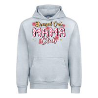 Heather Grey stressed out mama club Urban Hoodie - MaliasSmallBusiness