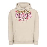 Pigment French Oak stressed out mama club Urban Hoodie - MaliasSmallBusiness