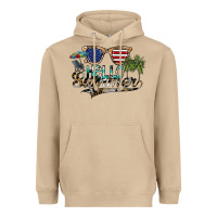 Mushroom hello summer Heavyweight Hoodie - SublimationCraftShop