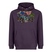 Plum hello summer Heavyweight Hoodie - SublimationCraftShop