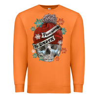 Carrot freezing to death skull Premium Sweatshirt - FaDigitalArtStudio