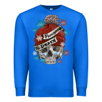True Royal freezing to death skull Premium Sweatshirt - FaDigitalArtStudio
