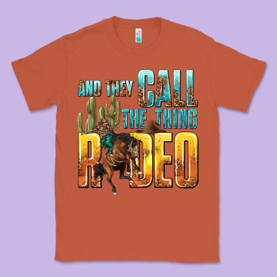 Classic Tee and they call the thing rodeo