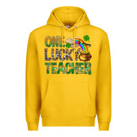 Lemon one lucky teacher st patricks Premium Hoodie - NancyCooperArtShop