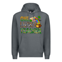 Rock one lucky teacher st patricks Premium Hoodie - NancyCooperArtShop