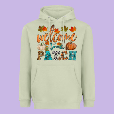 Welcome To Our Patch Heavyweight Hoodie Designed By Hra Design Shop