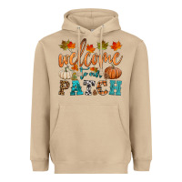 Mushroom welcome to our patch Heavyweight Hoodie - HRA Design Shop