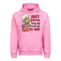 Fuchsia Pink waiting for my sourdough to rise Urban Hoodie - MaliasSmallBusiness