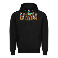 Black barn mom western mother s day Zipper Hoodie - texasbilliewilder