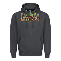Smoke barn mom western mother s day Zipper Hoodie - texasbilliewilder