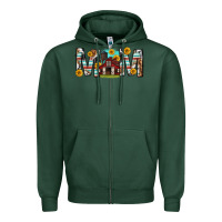 Sports Green barn mom western mother s day Zipper Hoodie - texasbilliewilder