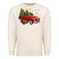 Sandshell christmas truck Premium Sweatshirt - FaDigitalArtStudio