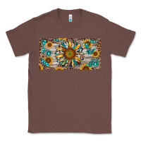 Chestnut western sunflower and gemstone license plate Classic Tee - RanaPortraitStore