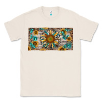 Natural western sunflower and gemstone license plate Classic Tee - RanaPortraitStore
