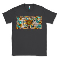 Smoke western sunflower and gemstone license plate Classic Tee - RanaPortraitStore