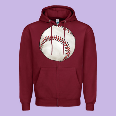 Zipper Hoodie baseball