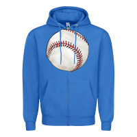 True Royal baseball Zipper Hoodie - texasbilliewilder