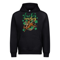 Black lucky cowboy Urban Hoodie - MaliasSmallBusiness