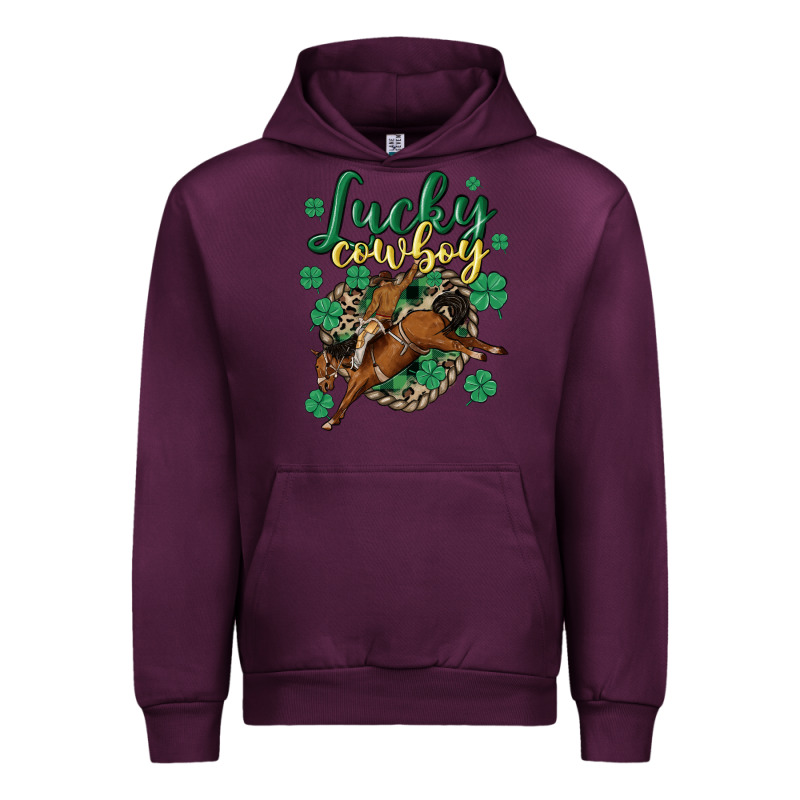 Lucky Cowboy Urban Hoodie by MaliasSmallBusiness | Teevron