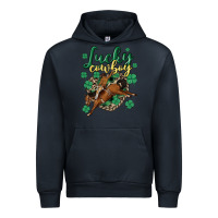 Navy lucky cowboy Urban Hoodie - MaliasSmallBusiness