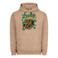 Pigment Burro lucky cowboy Urban Hoodie - MaliasSmallBusiness