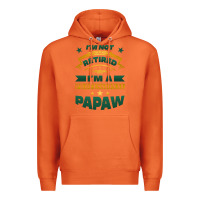 Carrot i'm not retired i'm a professional papaw Premium Hoodie - Jasminsmagicworld