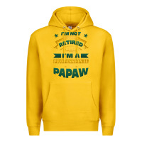 Lemon i'm not retired i'm a professional papaw Premium Hoodie - Jasminsmagicworld