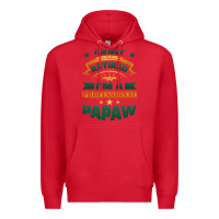 Red i'm not retired i'm a professional papaw Premium Hoodie - Jasminsmagicworld