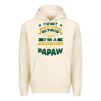 Tofu i'm not retired i'm a professional papaw Premium Hoodie - Jasminsmagicworld