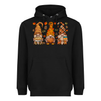 Black fall gnome Heavyweight Hoodie - HRA Design Shop