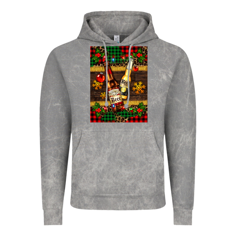 Snow And Beer Bottles Vintage Hoodie by AdoDesignShop | Teevron