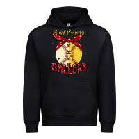 Black busy raising ballers malia Urban Hoodie - MaliasSmallBusiness