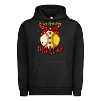 Pigment Black busy raising ballers malia Urban Hoodie - MaliasSmallBusiness