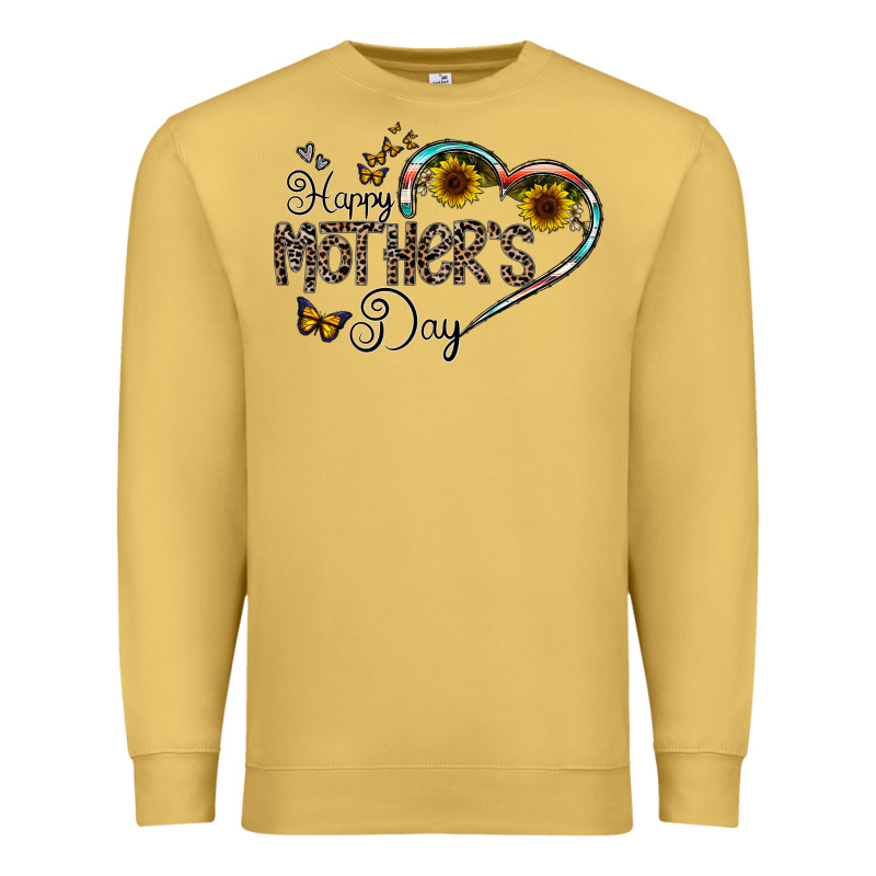 Happy Mother's Day Premium Sweatshirt by CowhideDigitalArt | Teevron