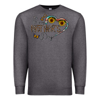Charcoal Heather happy mother's day Premium Sweatshirt - CowhideDigitalArt
