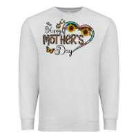 Dove Grey happy mother's day Premium Sweatshirt - CowhideDigitalArt