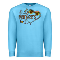 Ocean Blue happy mother's day Premium Sweatshirt - CowhideDigitalArt