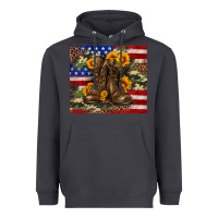 Smoke Army USA lag leopard camouflage sunflower 20oz Heavyweight Hoodie - Neo Western