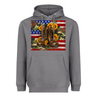 Storm Army USA lag leopard camouflage sunflower 20oz Heavyweight Hoodie - Neo Western