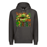 Smoke kiss me im irish with lip Premium Hoodie - NancyCooperArtShop
