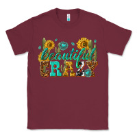 Burgundy beautiful crazy Classic Tee - texasbilliewilder