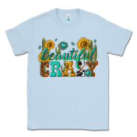 Dusty Blue beautiful crazy Classic Tee - texasbilliewilder