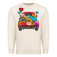 Sandshell western truck with heart Premium Sweatshirt - HRA Design Shop