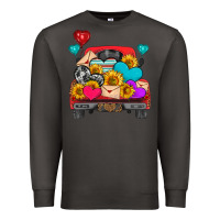 Smoke western truck with heart Premium Sweatshirt - HRA Design Shop