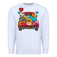 White western truck with heart Premium Sweatshirt - HRA Design Shop