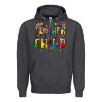 Smoke teacher can hear what a child cannot say Zipper Hoodie - Zillion Design Studio