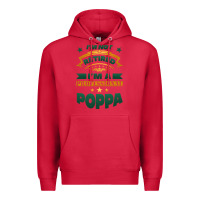 Cardinal i'm not retired i'm a professional poppa Premium Hoodie - Jasminsmagicworld