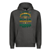 Charcoal Heather i'm not retired i'm a professional poppa Premium Hoodie - Jasminsmagicworld