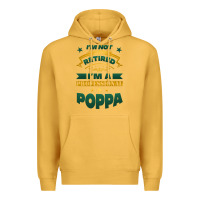 Mustard i'm not retired i'm a professional poppa Premium Hoodie - Jasminsmagicworld